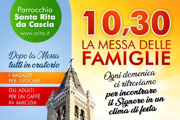 La Messa delle famiglie!