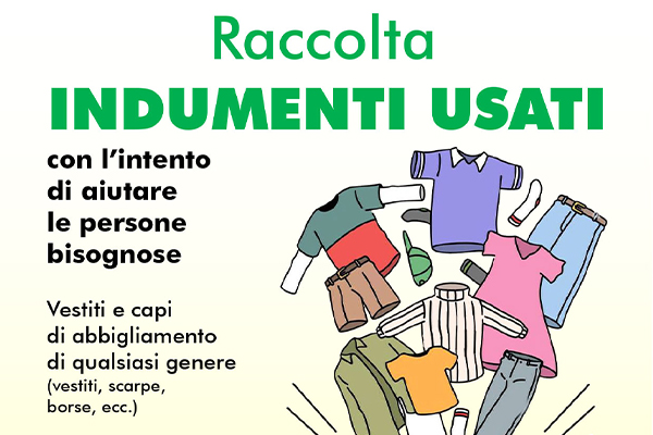 Raccolta abiti usati 2026